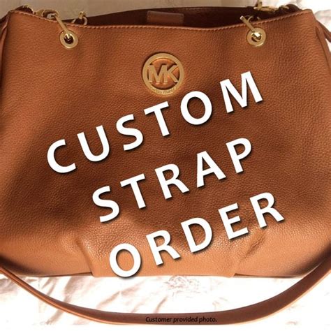 replacement michael kors handbag straps|Michael Kors purse shoulder strap.